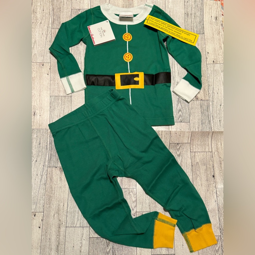 Hanna Andersson buddy the Elf costume pajamas 18-24 months NWT